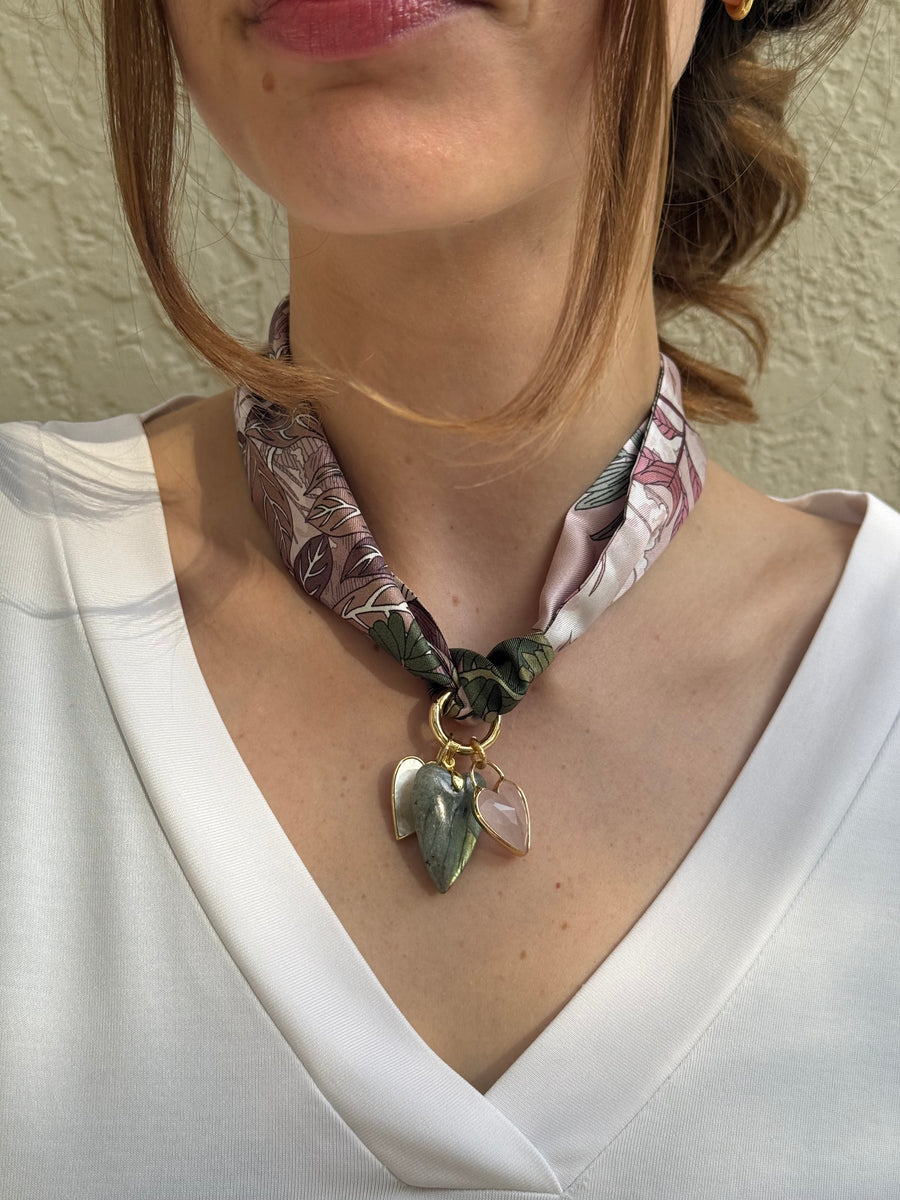 Wicked Love Scarf Necklace