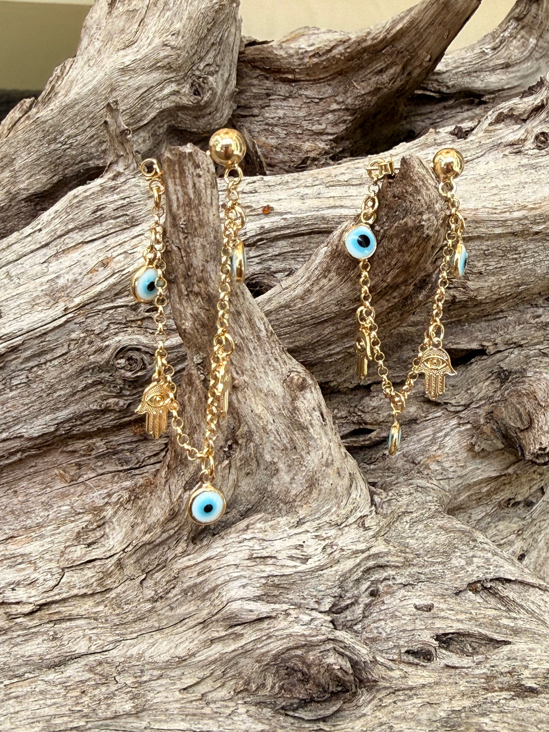 The Divine Signs Drop Earrings