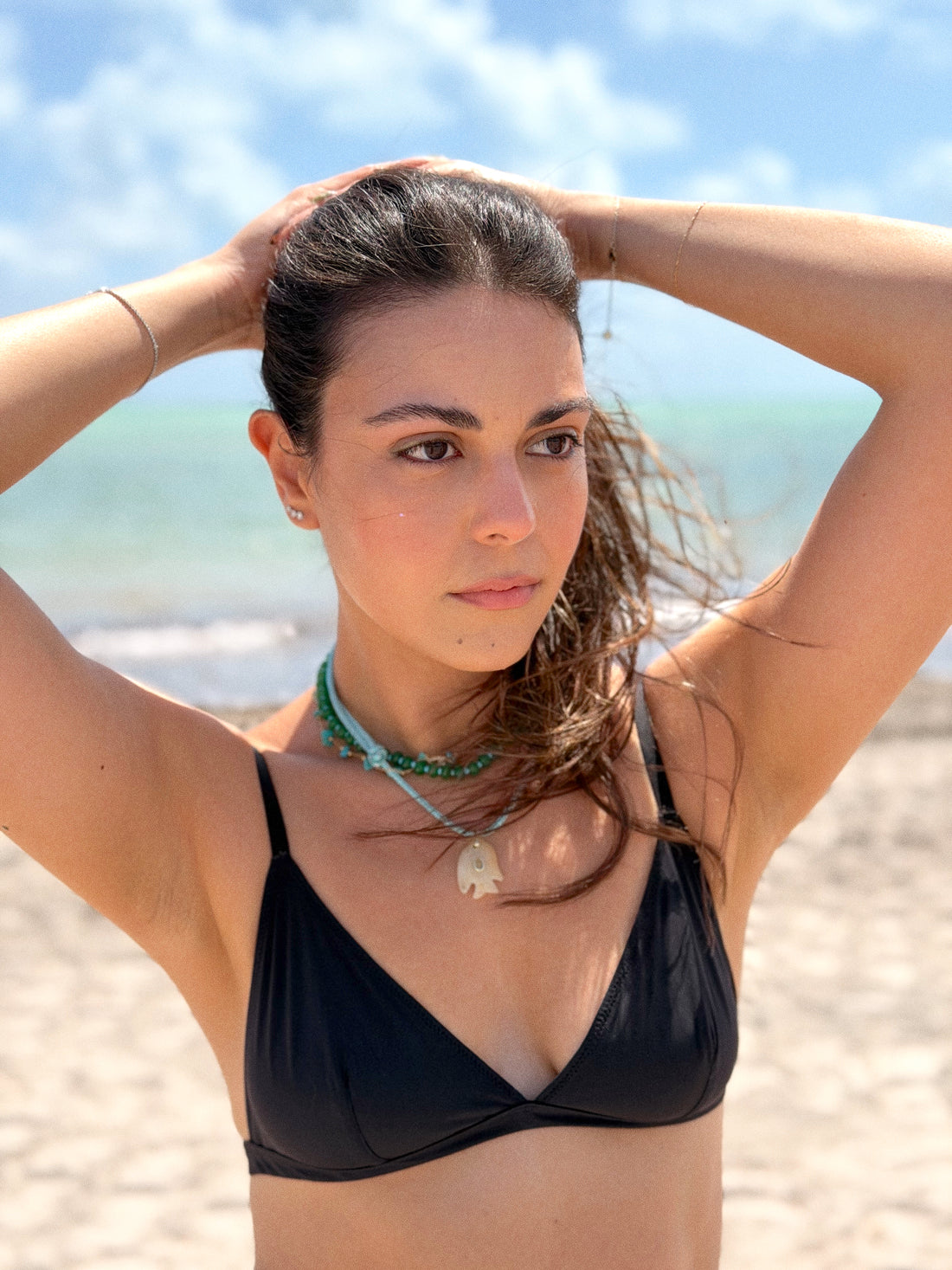 Laguna Charm Marine Rope Necklace