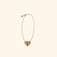 Bold & Gold Heart Necklace