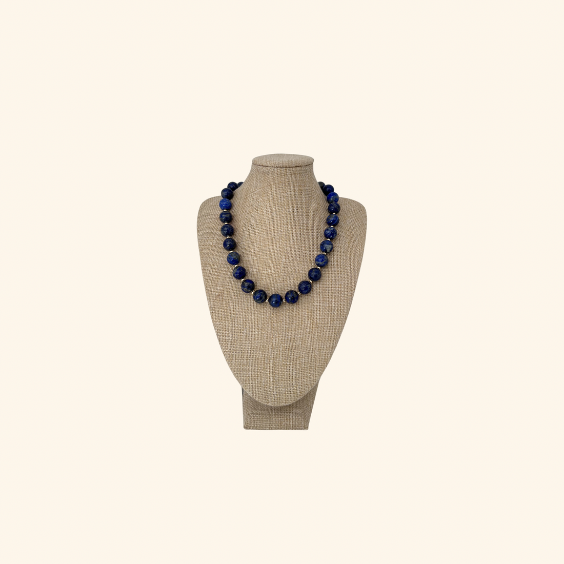 Luna Lapiz Beach Beads Necklace