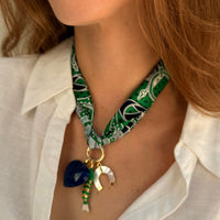 The Monaco Marina Scarf Necklace