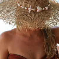Pearl Cross and Shell Heart Bikini Belt