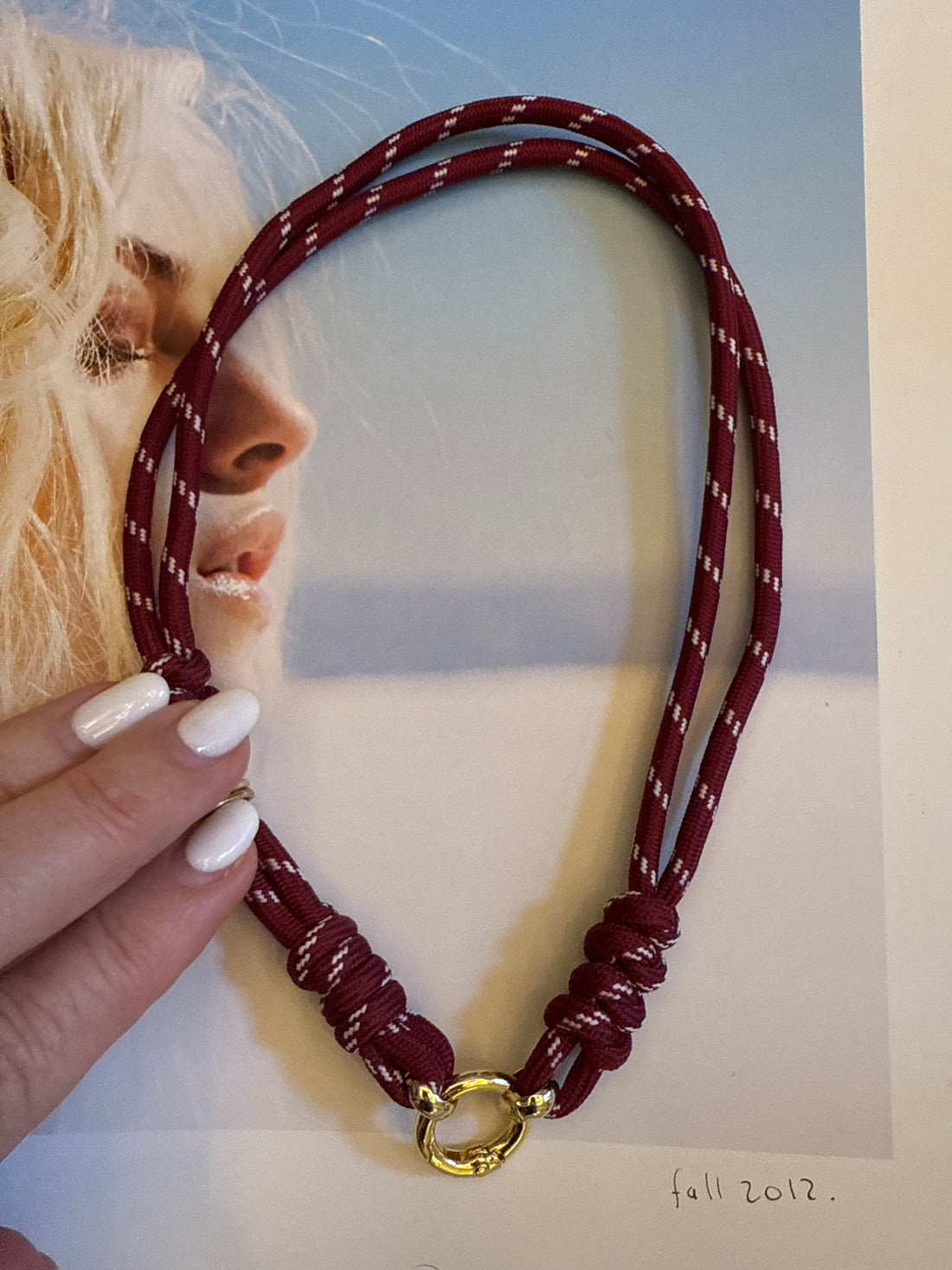 Rope Charm Necklace Base