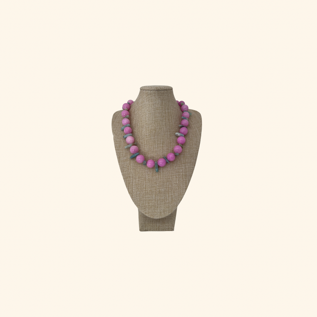 Miami Pink Gumball Necklace