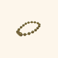 Gold Ball Link Bracelet