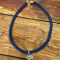 Indigo Rope Necklace