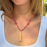 Yellow Fish Marina Rope Necklace