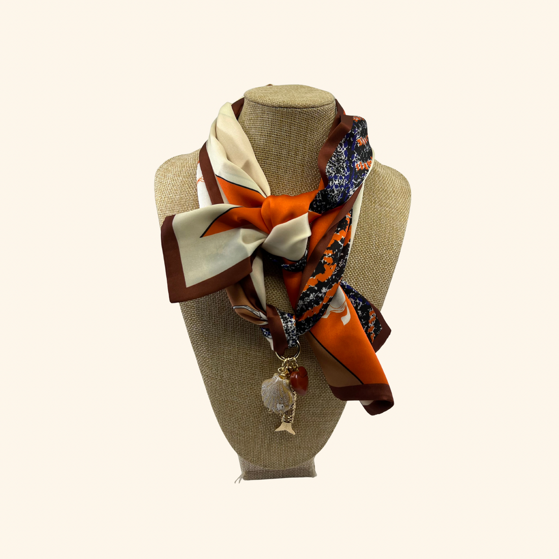 Drifted Treasures Scarf Necklace