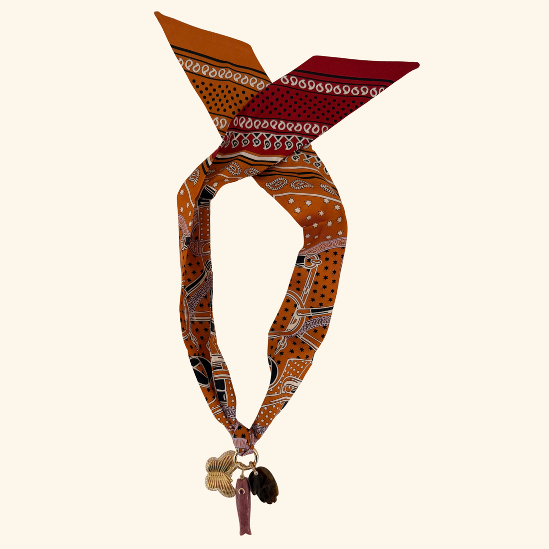 The Marrakech Scarf Necklace