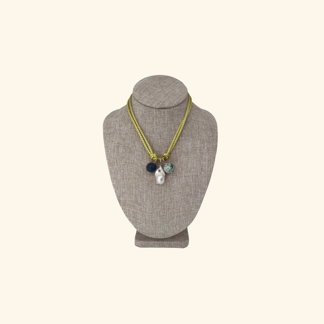 Laguna Marine Rope Necklace