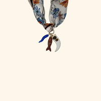 Poisson et Poivre Scarf Necklace