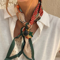 The Equestrian Scarf Necklace