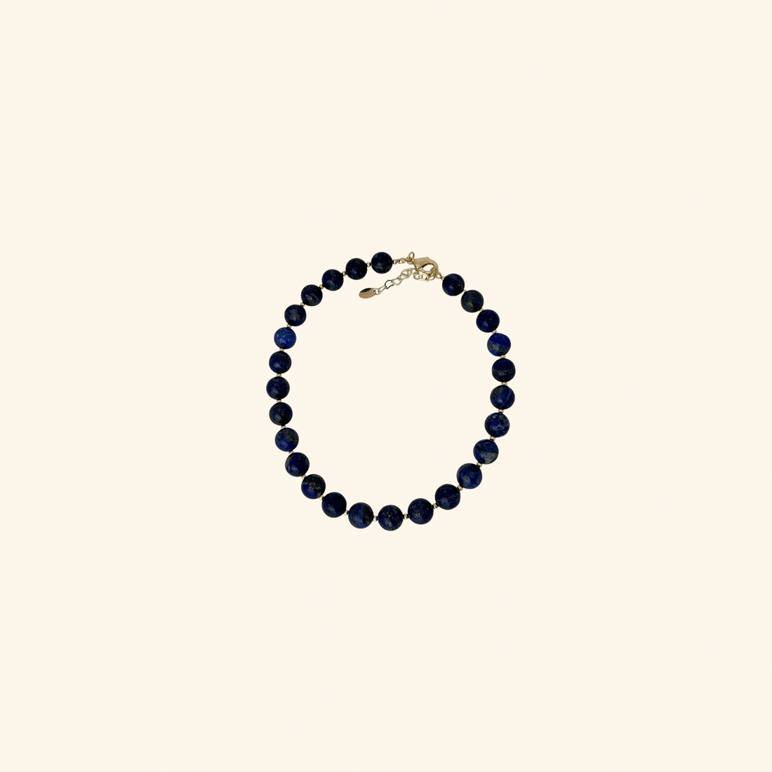 Luna Lapiz Beach Beads Necklace