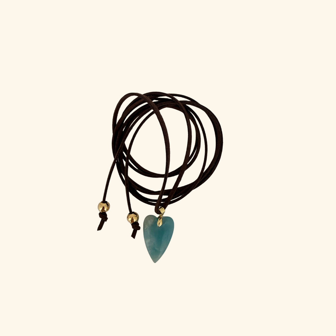 Sweetheart Amazonite Lariat Necklace