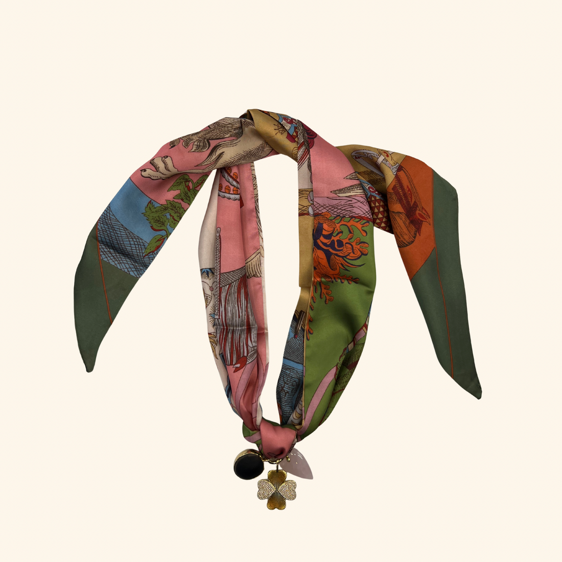 Wicked Amore Scarf Necklace