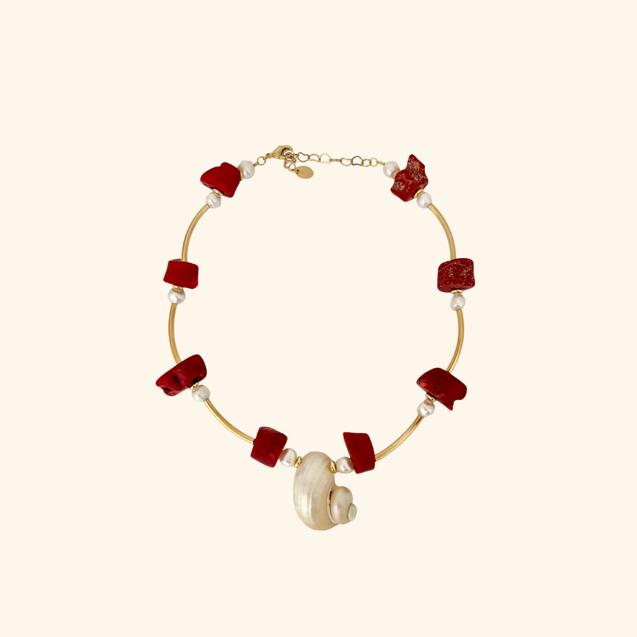 Scarlet Tide Necklace