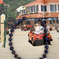 Midnight Navy Beach Beads