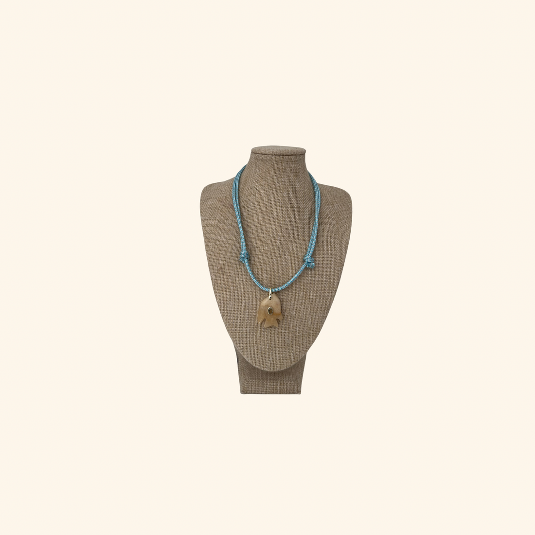 Laguna Charm Marine Rope Necklace