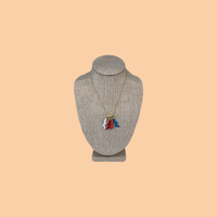 Blue Small Coral Charm