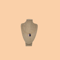 Pink Stone Fish Charm