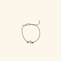 Conch Bead Suede Rope Necklace