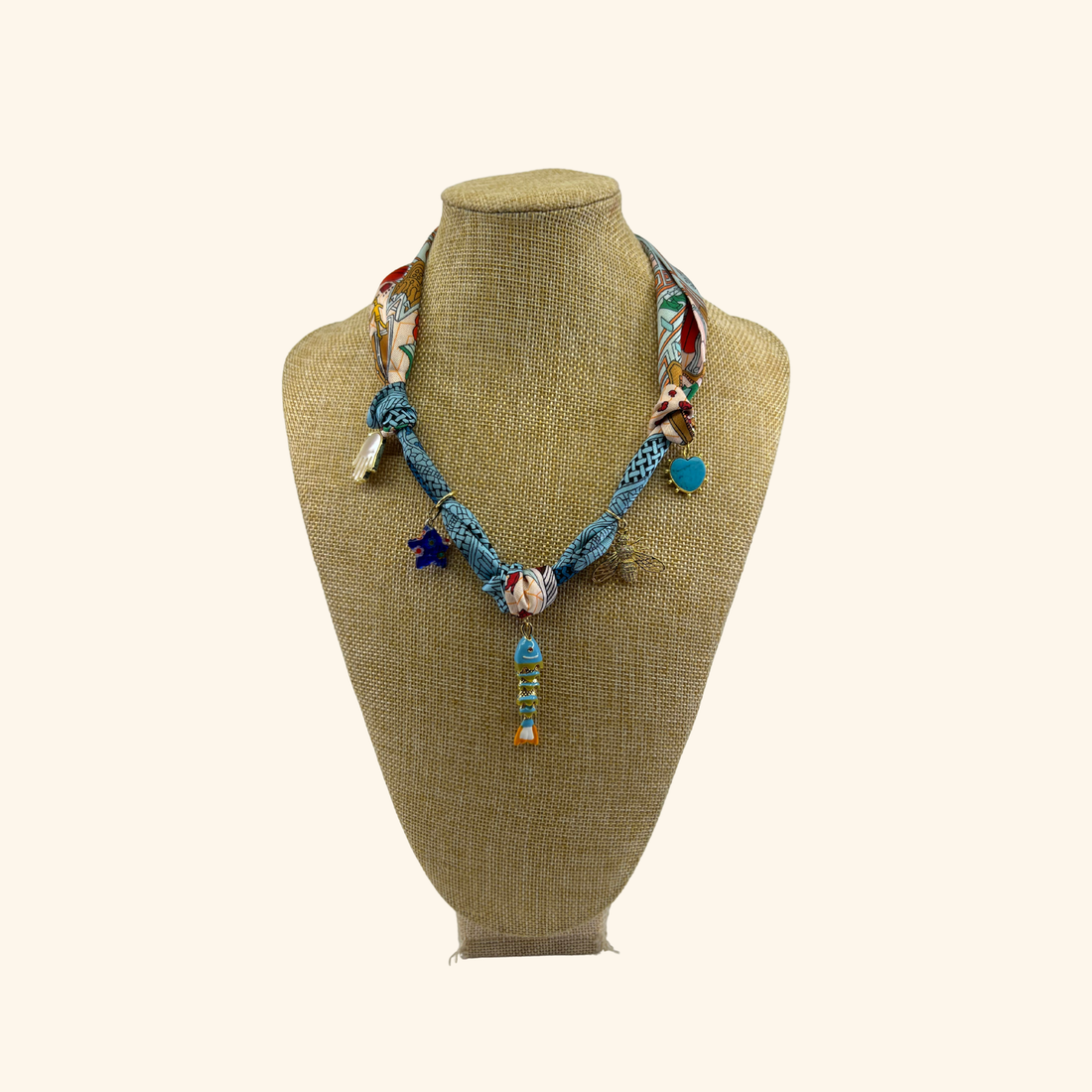 Jamaican Me Crazy Scarf Necklace