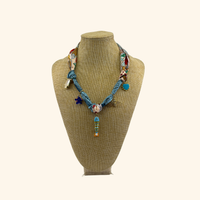 Jamaican Me Crazy Scarf Necklace
