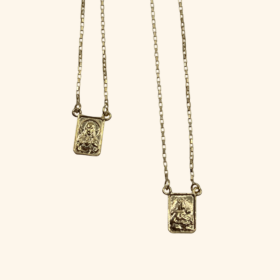 Gold Scapular