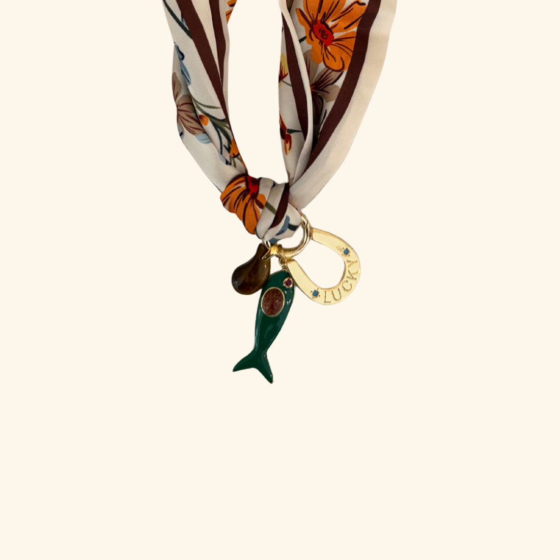 The St. Barth’s Scarf Necklace