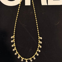 Diamond drop Necklace