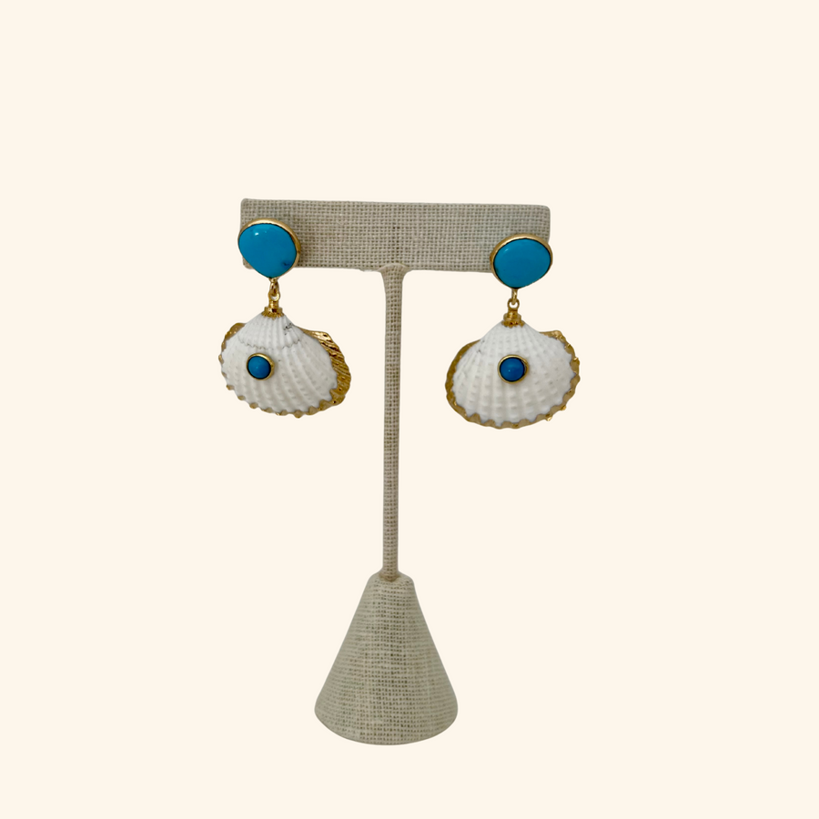 Lagoon Drop Earrings