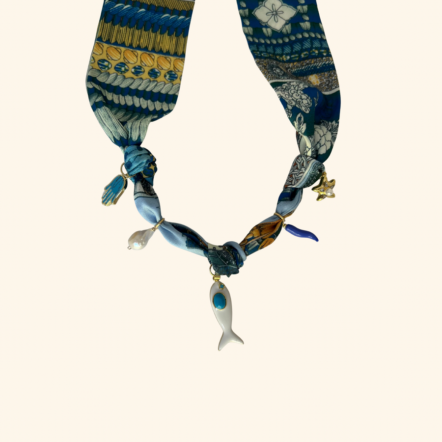 Celeste Scarf Necklace