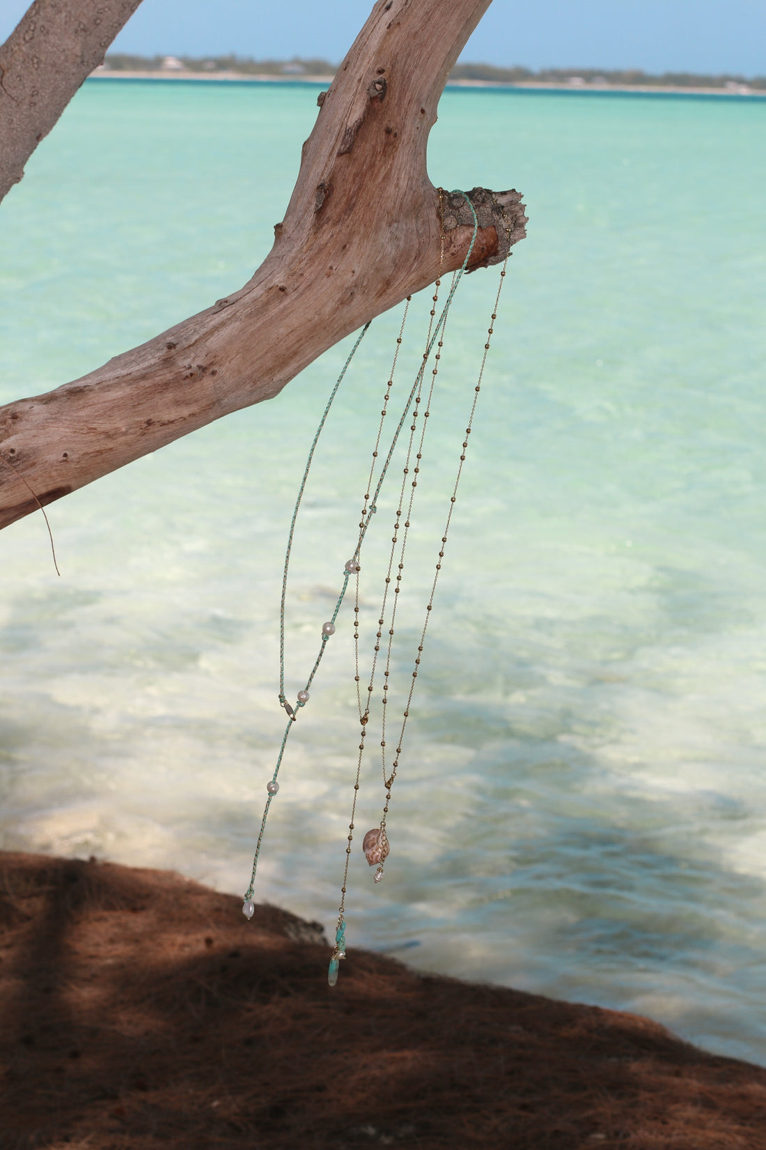 Blue Sea Golden Bikini Belt