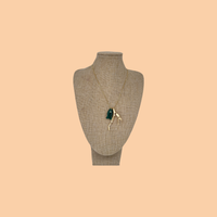 Golden Coral Branch Charm