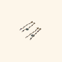 Crystals by the Yard Earrings