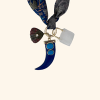 The Midnight Garden Scarf Necklace