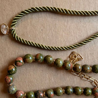 Olive Gumball Necklace