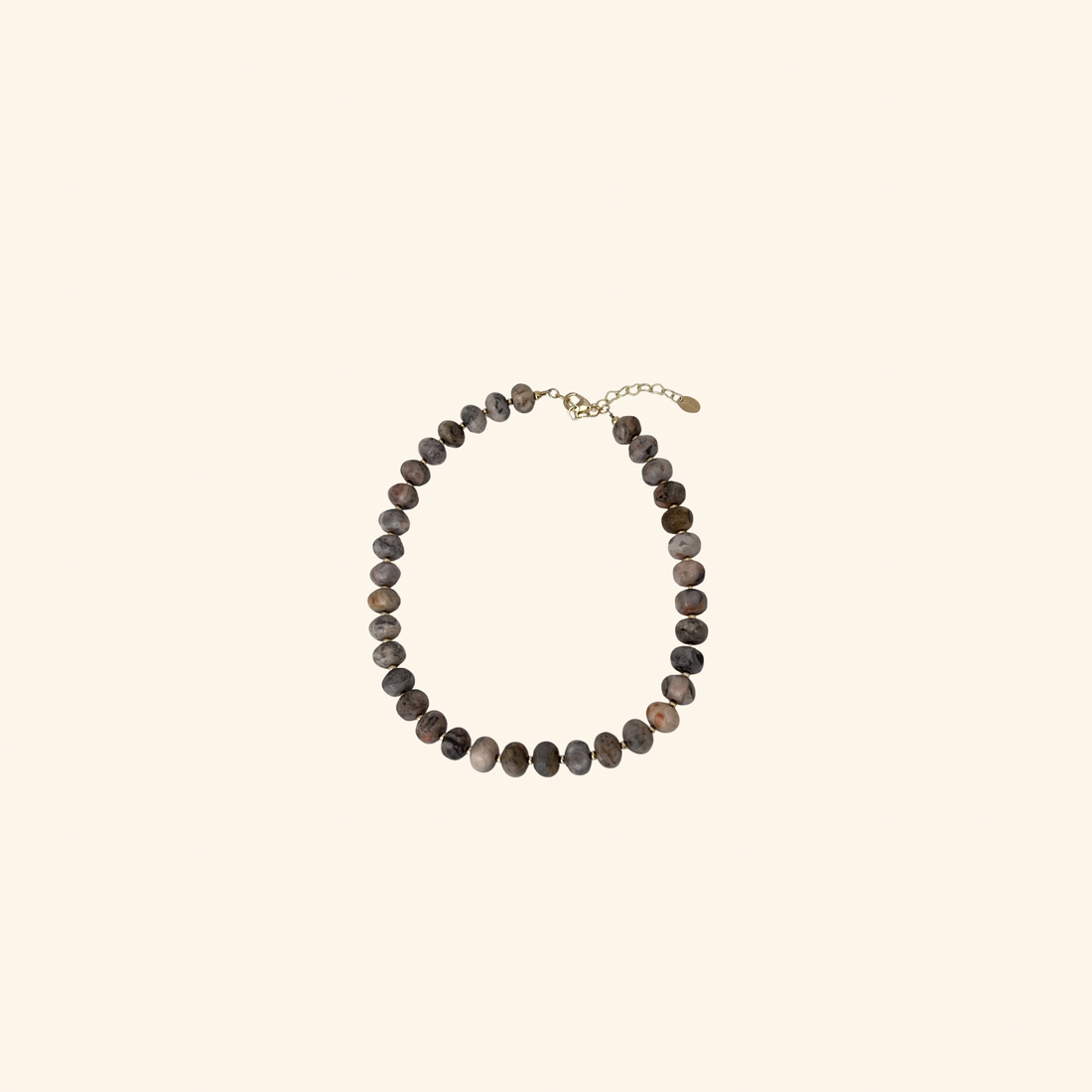 Driftstone Beige Beach Beads Necklace