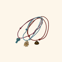 Laguna Charm Marine Rope Necklace
