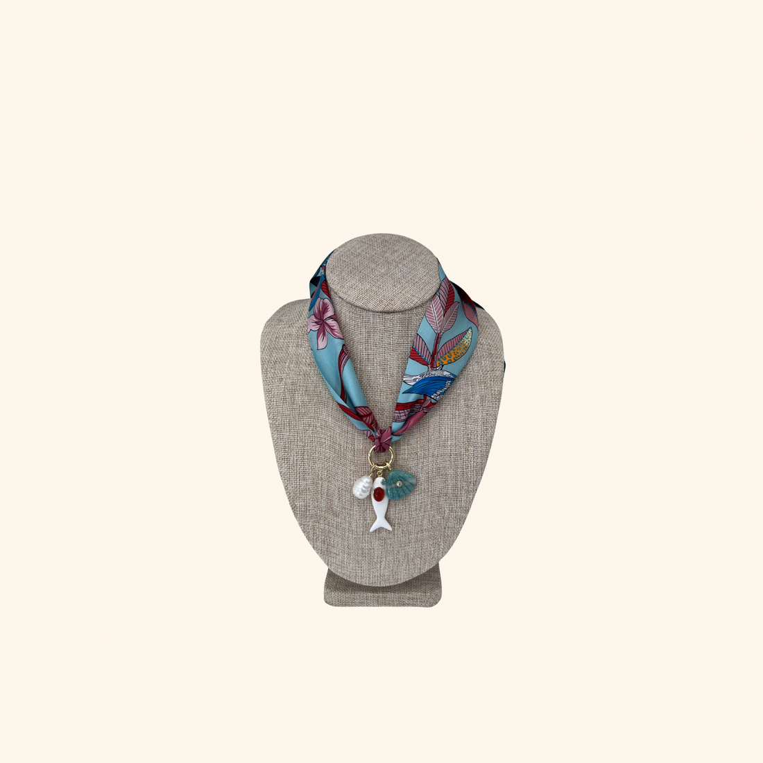 Bahama Breeze Scarf Necklace