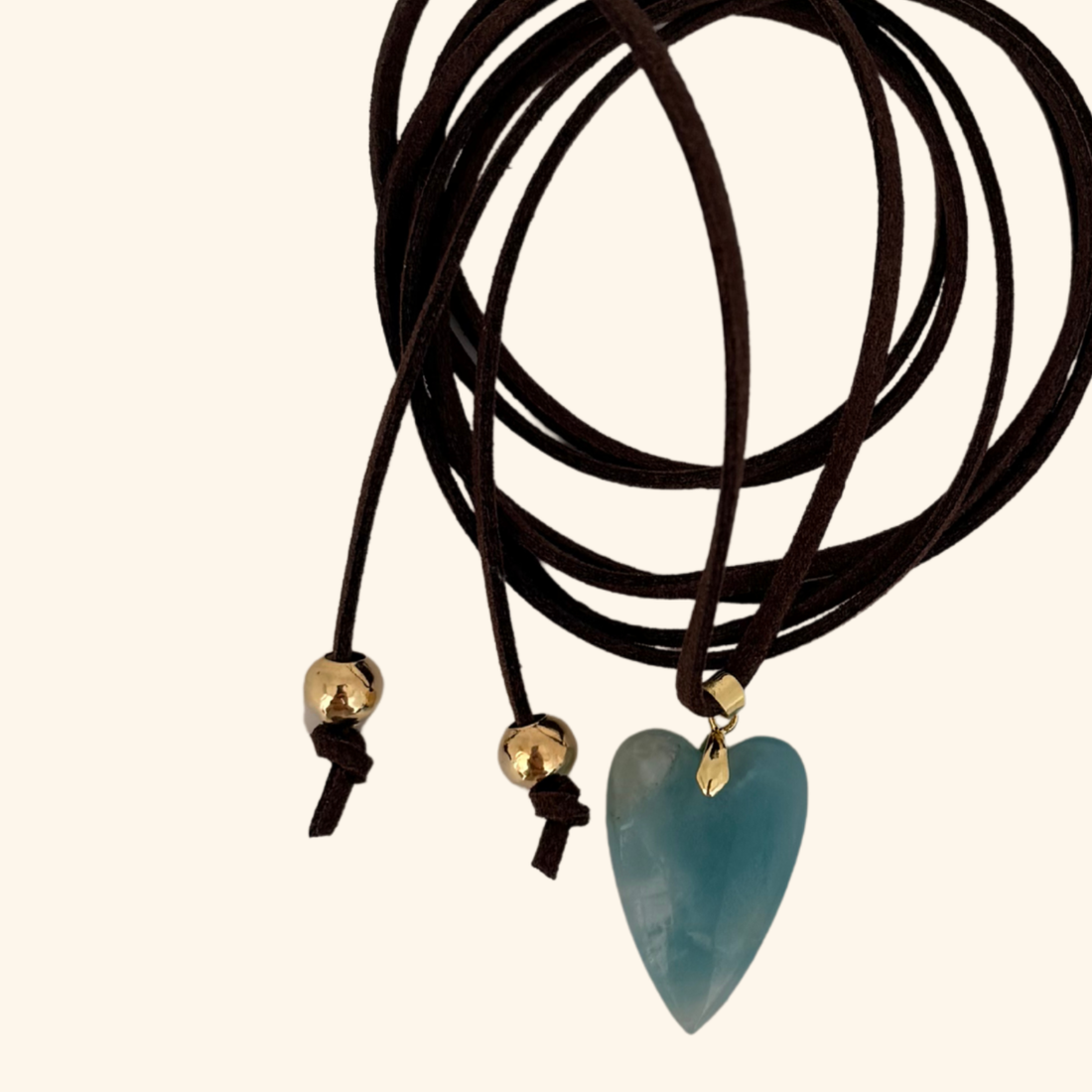 Sweetheart Amazonite Lariat Necklace
