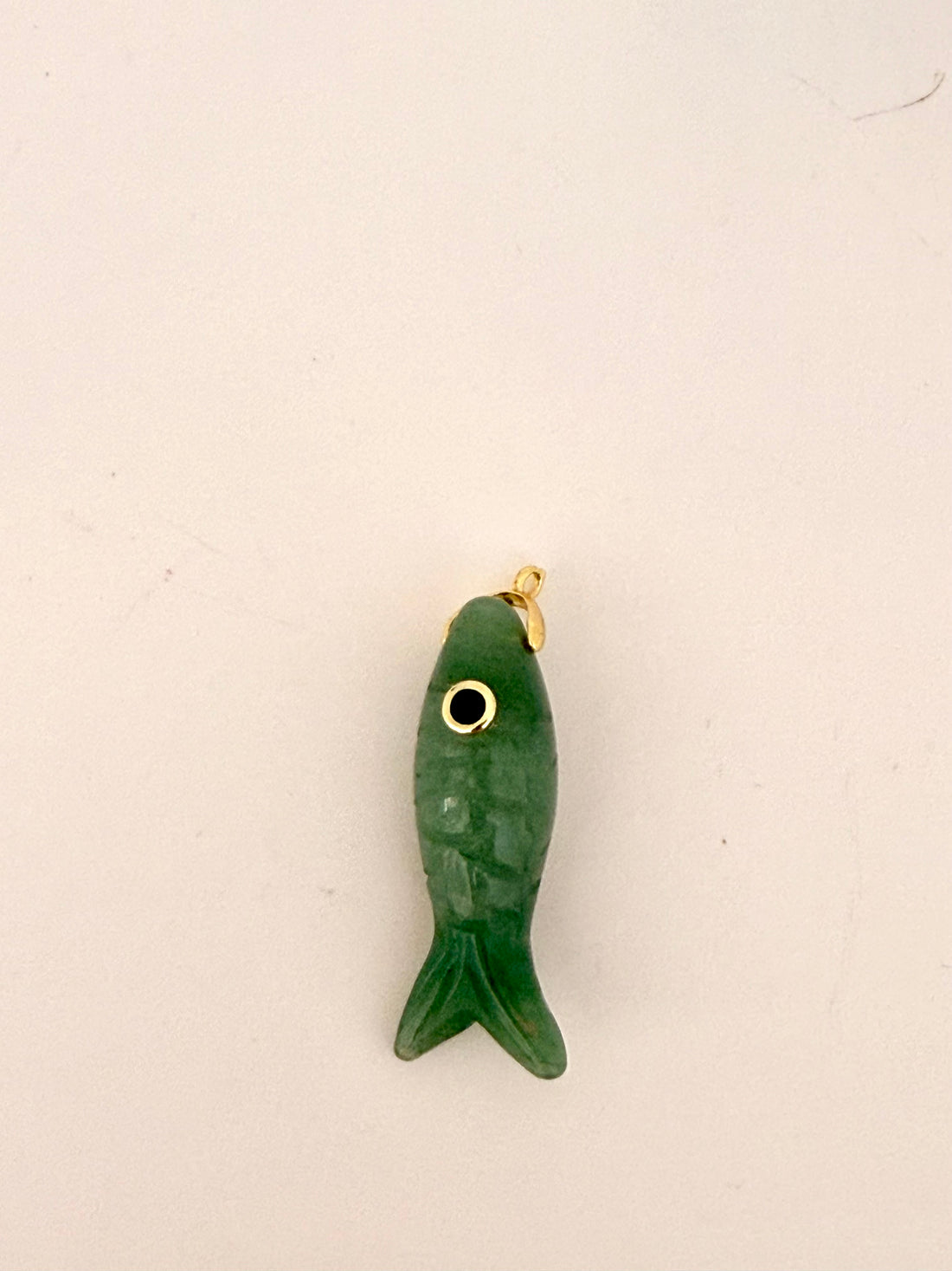 Green Stone Jade Fish