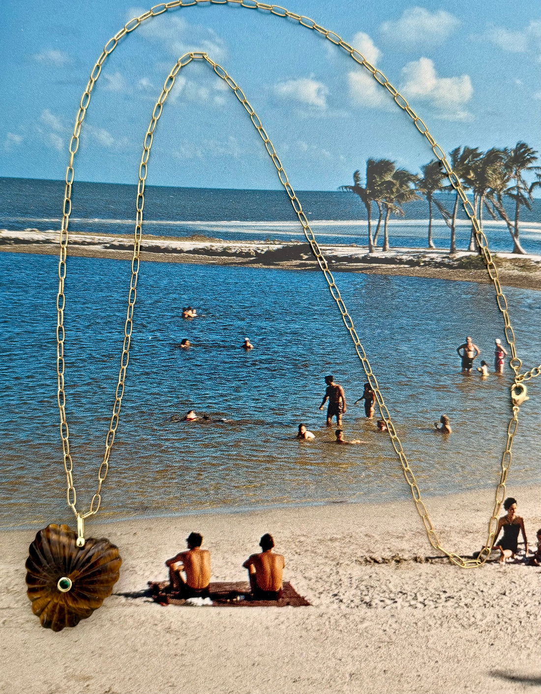 Long Gold Chain for Charms