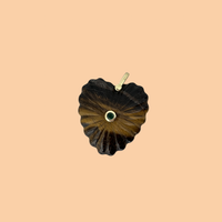 Tiger’s Eye Heart Charm