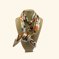 Beach Blossom Scarf Necklace