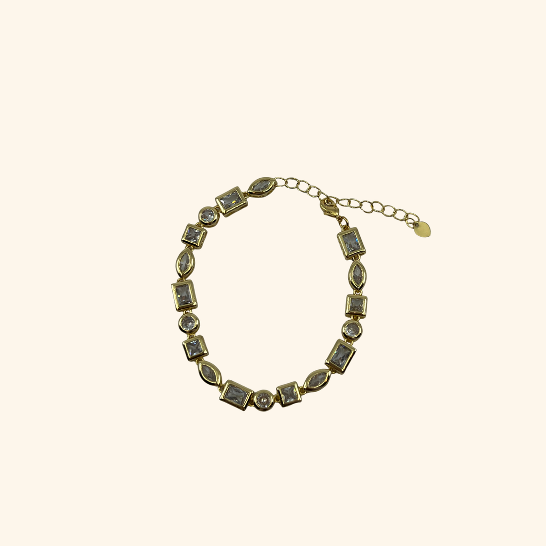 Geometric Stone Bracelet