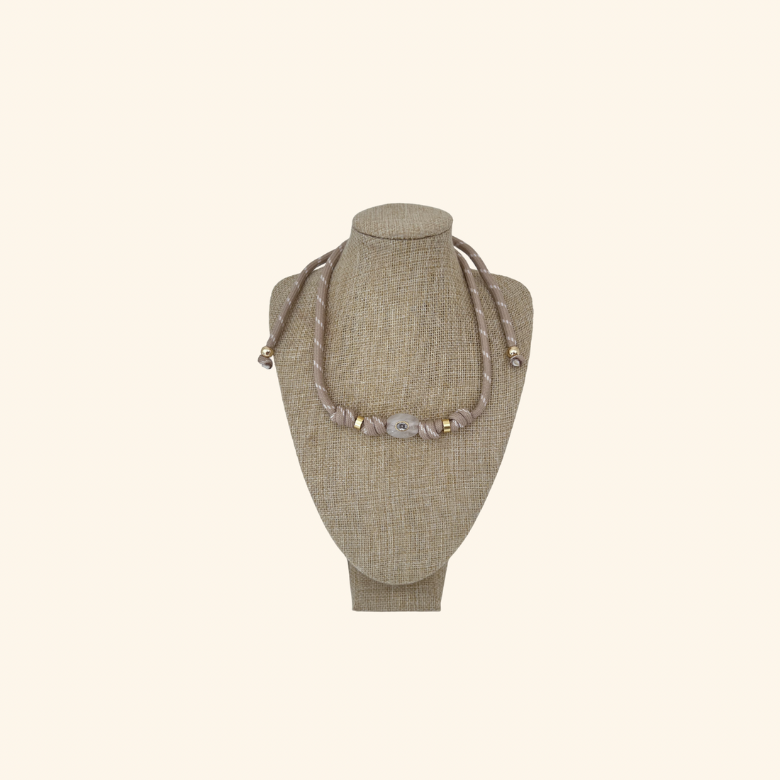 The Solstice Beach Bead Rope Necklace