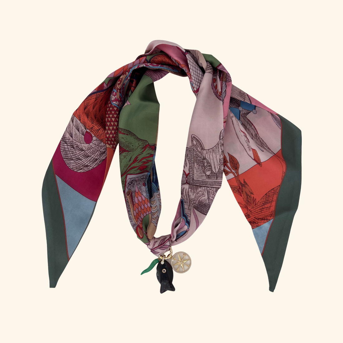 The Amalfi Scarf Necklace