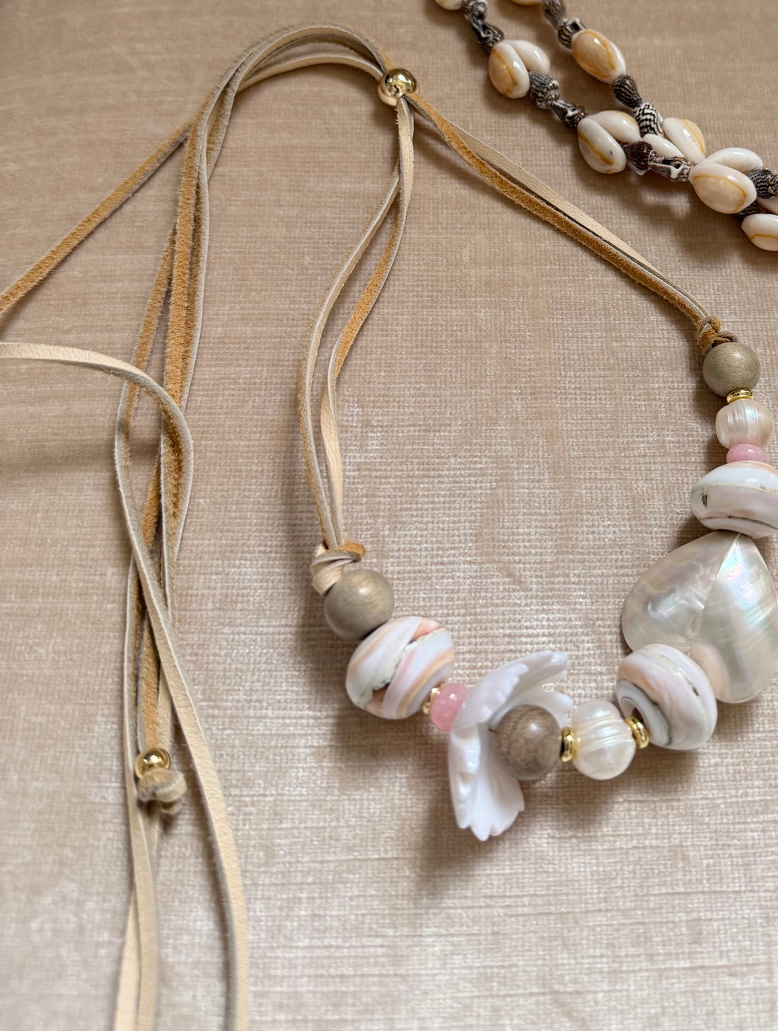 Boho Shell choker
